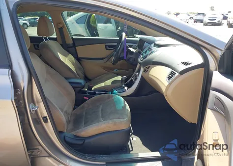 2013 Hyundai Elantra Gls из США, поврежденный, VIN 5NPDH4AE3DH265855